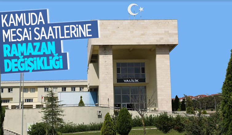 Kamuda mesai saatleri değişti