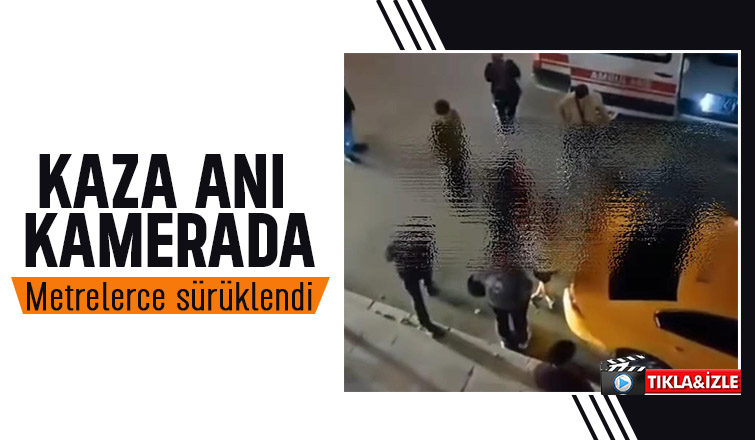 Kaza anı kamerada