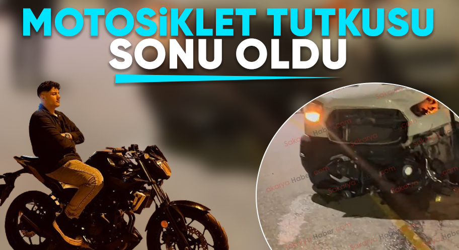 Korucuk'ta feci kaza; Motosikletli genç öldü