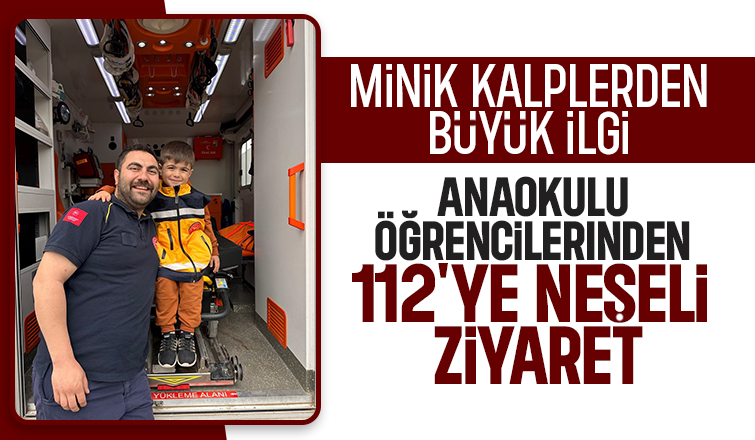 Minik Öğrenciler Ambulansları Yakından Tanıdı