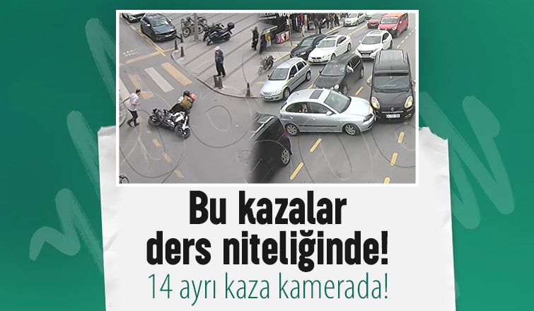 Sakarya'daki kazaların görüntüleri paylaşıldı; İşte o kazalar
