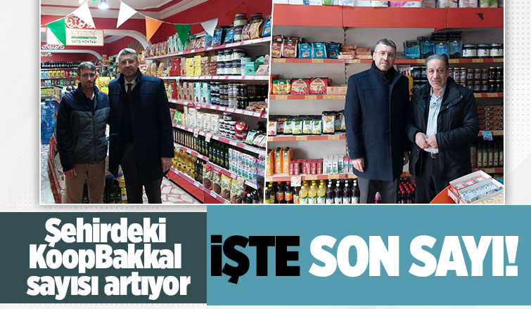 Sakarya'daki KoopBakkal sayısı açıklandı