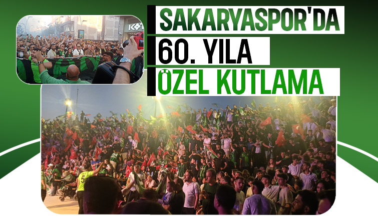 Sakaryaspor'da 60. yıl coşkusu