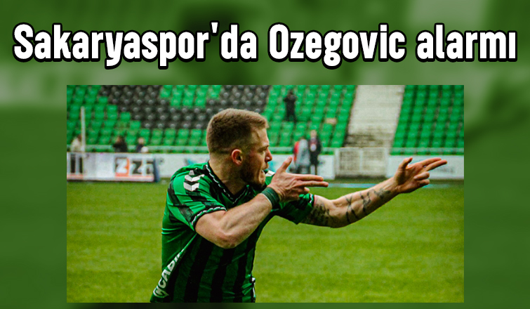 Sakatlanmıştı; Sakaryaspor'un golcüsünden haber var