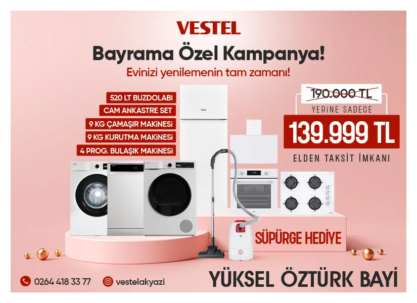 VESTEL - BAYRAMA ÖZEL