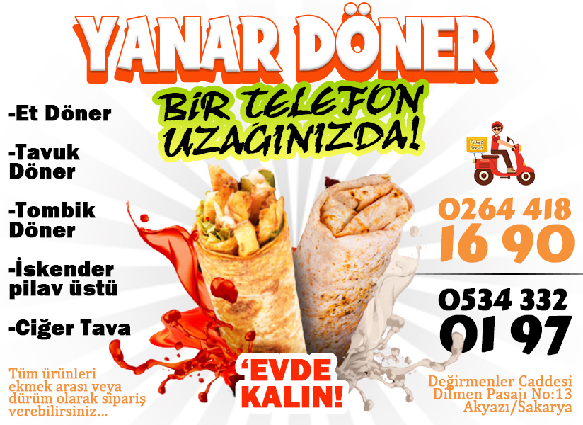 Donas Cark Caddesi Adapazari Sakarya Menu Fiyat Listesi