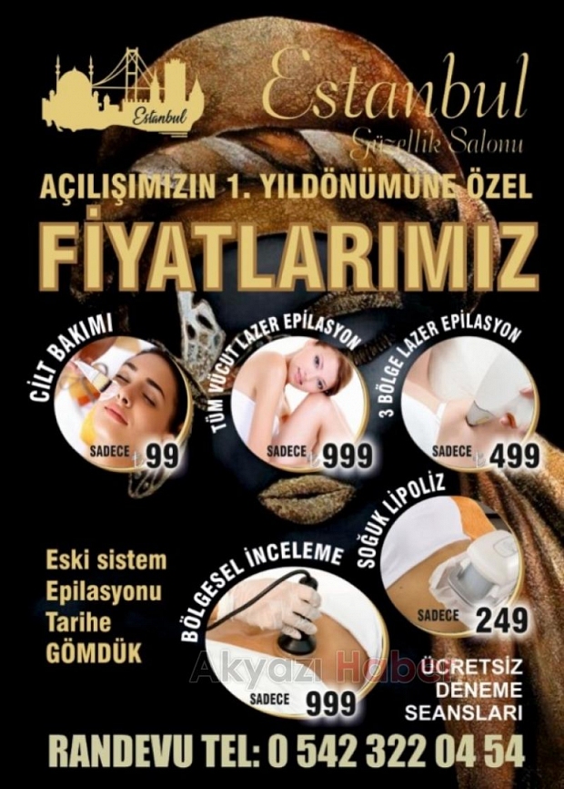 Estanbul Güzellik Salonundan Kampanya