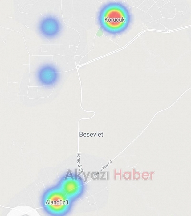 İşte şehirdeki koronavirüs haritası