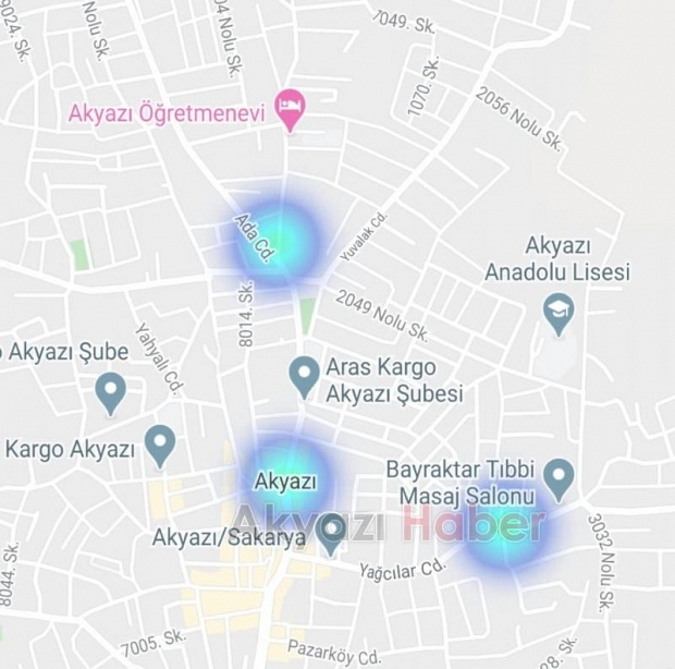 İşte şehirdeki koronavirüs haritası