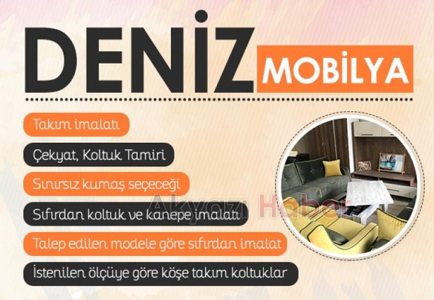 DENİZ MOBİLYAYLA MOBİLYALARINIZI YENİLEYİN
