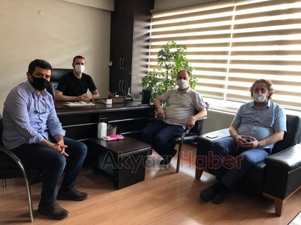 Ak Partiden Akyazı Habere Ziyaret 