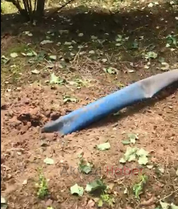 Patlamanın şiddetini gözler önüne serdi