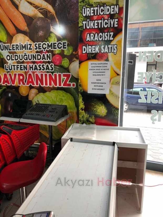 Askıda Meyve Sebze Hizmeti Efecan Tanzimden