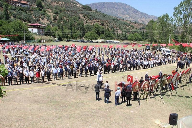 Şehitlerimize acı veda