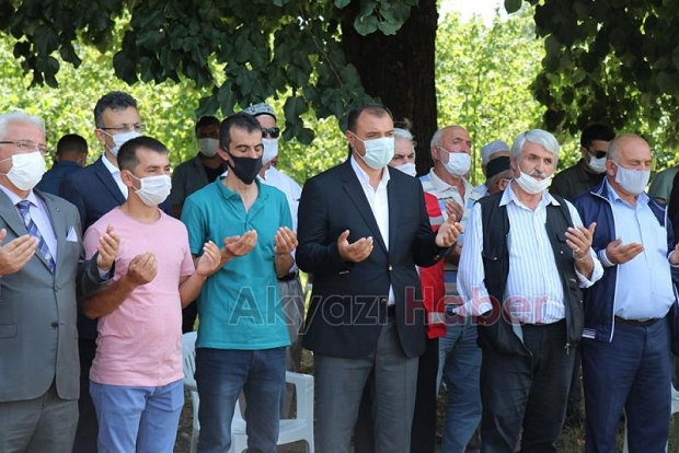 Akyazı'daki evinde helallik alındı