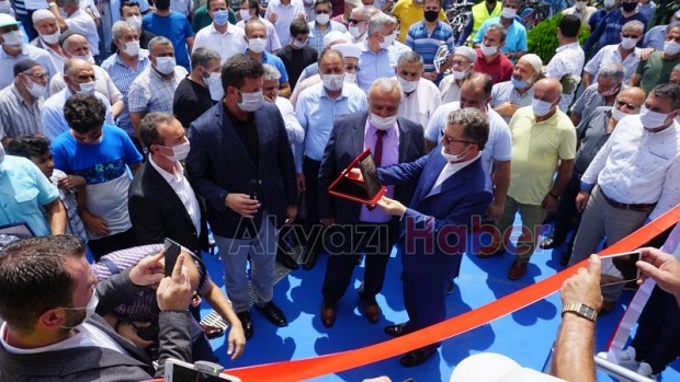 Gazi Süleymanpaşa Camii'nin şadırvanı açıldı