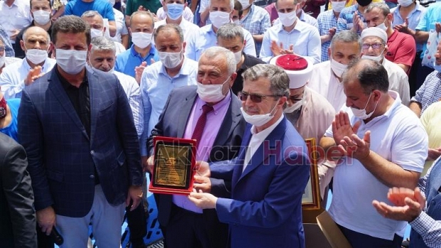 Gazi Süleymanpaşa Camii'nin şadırvanı açıldı