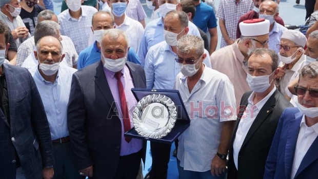 Gazi Süleymanpaşa Camii'nin şadırvanı açıldı