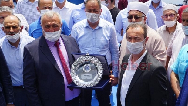 Gazi Süleymanpaşa Camii'nin şadırvanı açıldı