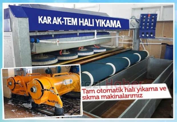 Karaktem Halı Yıkama Fabrikası hizmete devam ediyor