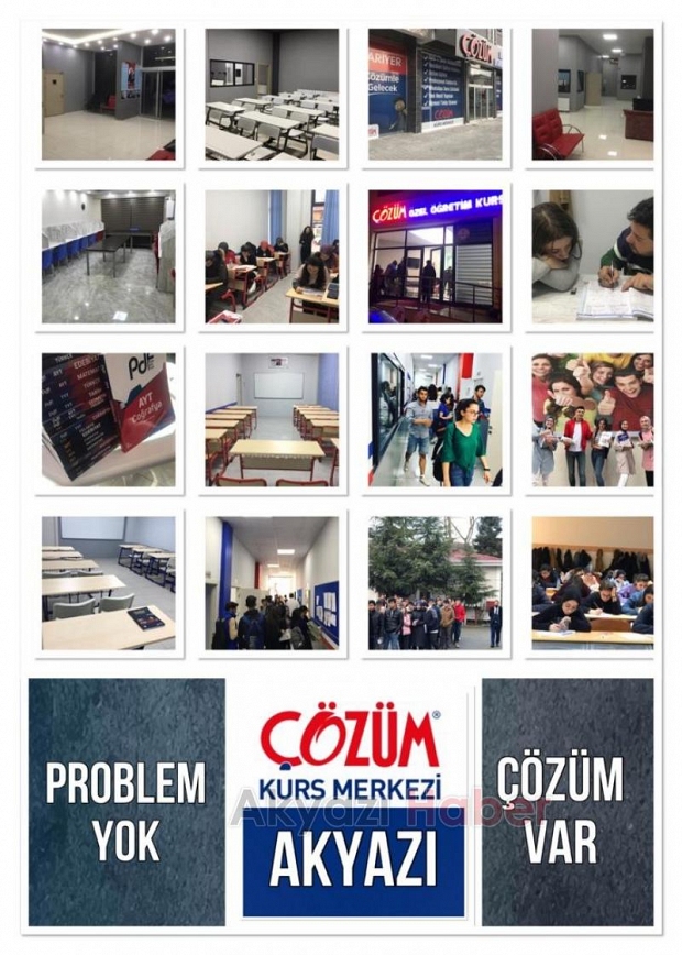 Çözüm Eğitim Kurumları Akyazıda