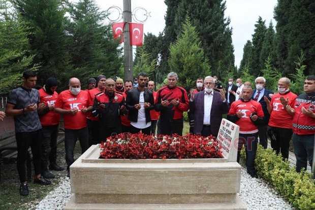 Ekrem Yüce Saygı Sürüşü'ne katıldı