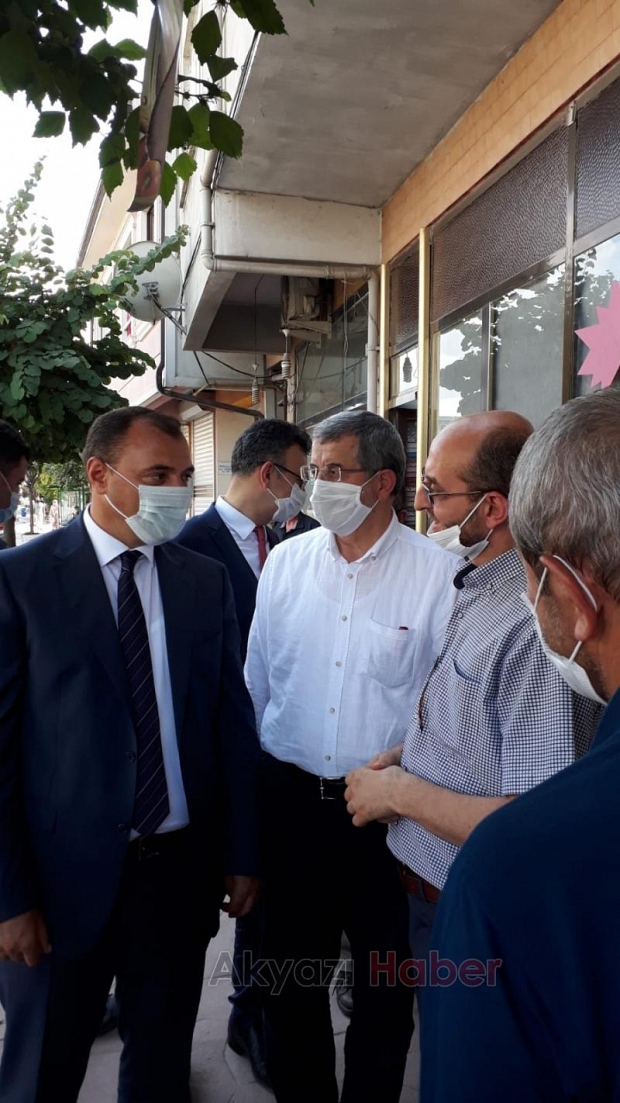 Vali Kaldırım'dan Recep Yıldırım'a taziye ziyareti