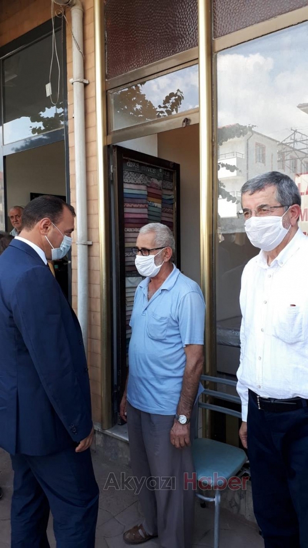 Vali Kaldırım'dan Recep Yıldırım'a taziye ziyareti