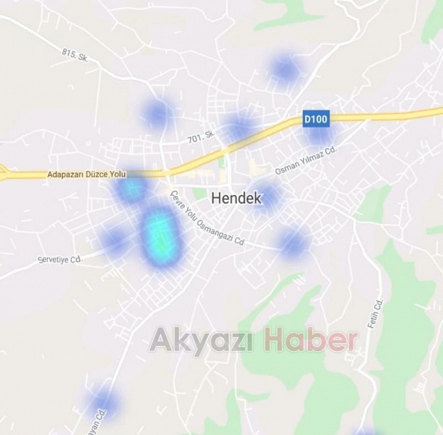 İşte ilçe ilçe koronavirüs haritası
