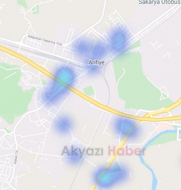 İşte ilçe ilçe koronavirüs haritası