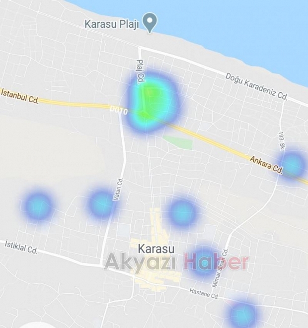 İşte ilçe ilçe koronavirüs haritası