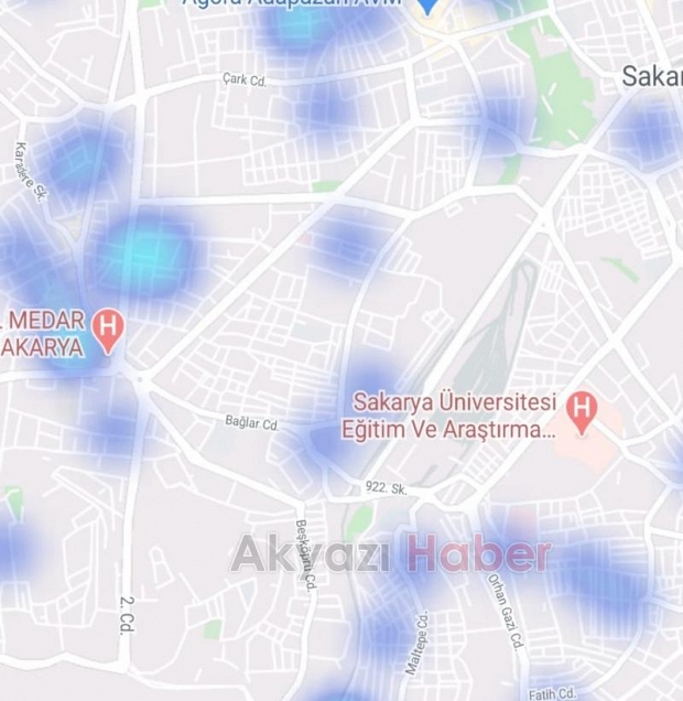 İşte ilçe ilçe koronavirüs haritası