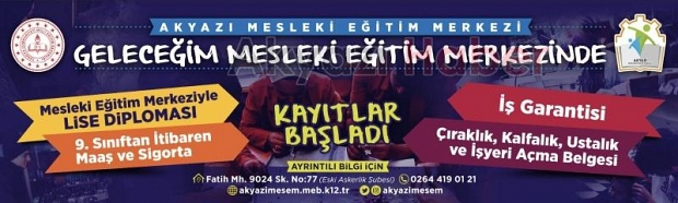 İş garantili meslekler için kayıtlar başladı