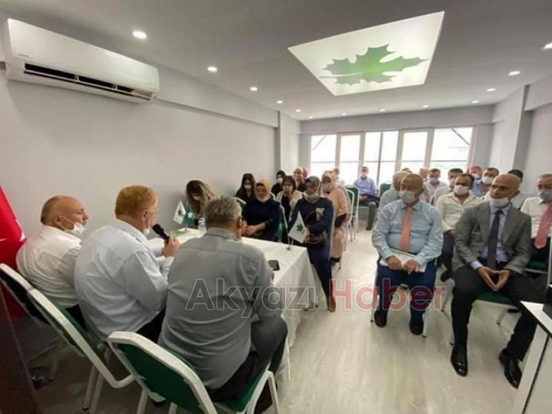 Gelecek Partisi Akyazı'da Güler yeniden başkan