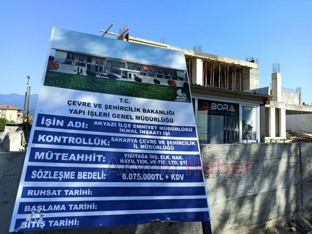 FETÖ'nün el konulan inşaatı İlçe Emniyet Müdürlüğü oluyor