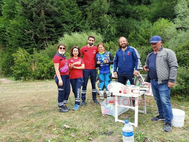 Ralli şampiyonasında kaza anı kamerada