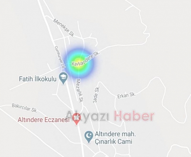İşte Akyazı nın mahalle mahalle korona haritası