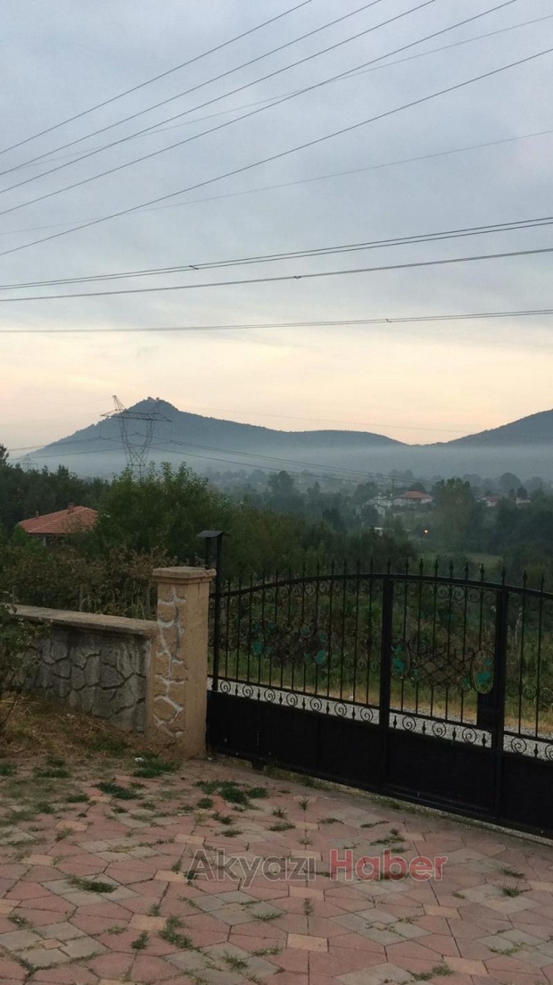 Kuzuluk çöplüğünden yayılan duman vadiyi kapladı