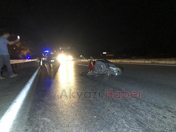 Kazancı kavşağında kaza: 1 yaralı