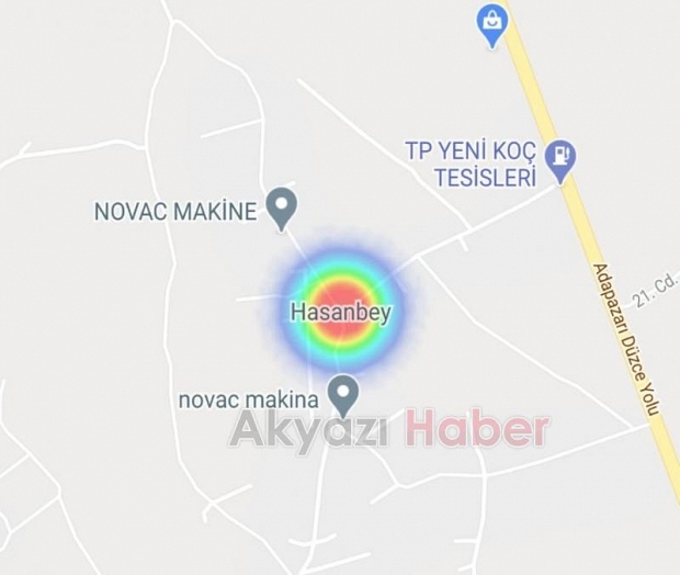 Akyazı'da korona vakaları patladı