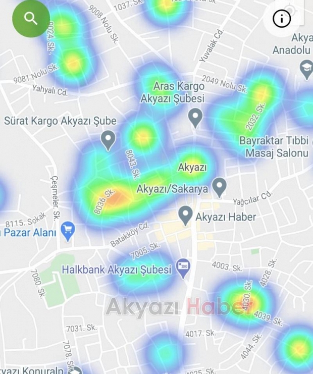 Akyazıda koronada son durum