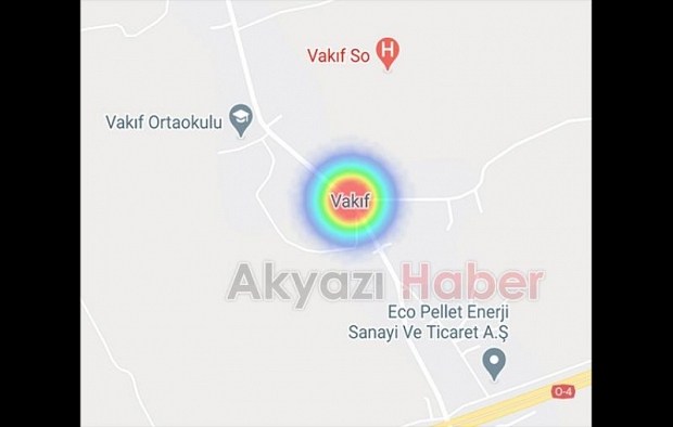 Akyazının koronavirüs haritasında son durum