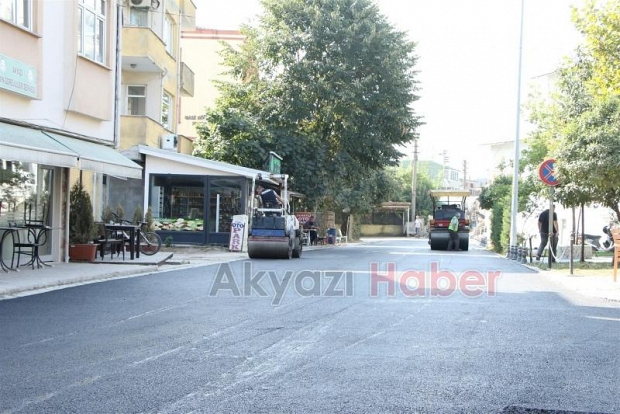 Gazi Süleyman Paşa Camii arkasındaki yol asfaltlandı
