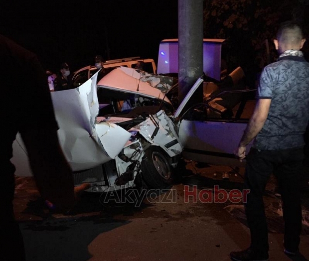 KARAÇALILIK YOLUNDA TRAFİK KAZASI 