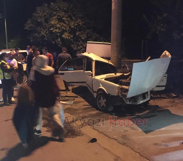 KARAÇALILIK YOLUNDA TRAFİK KAZASI 