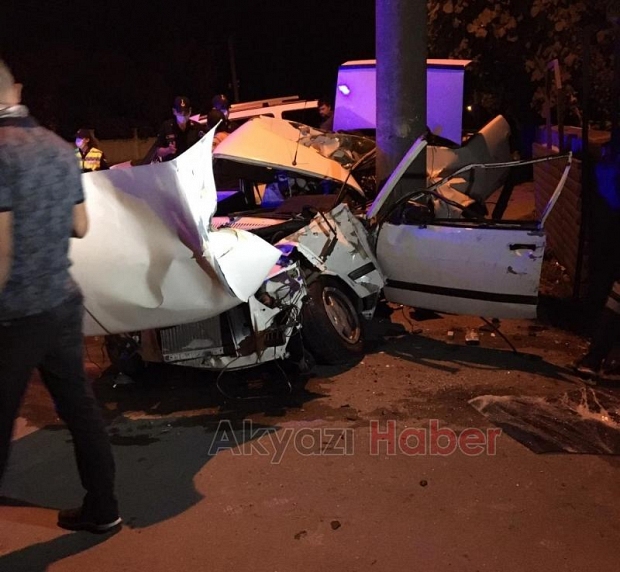 KARAÇALILIK YOLUNDA TRAFİK KAZASI 