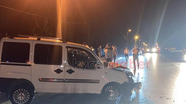 KARAÇALILIK YOLUNDA TRAFİK KAZASI 