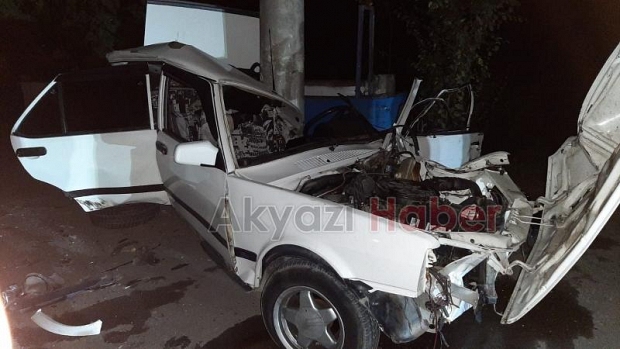 KARAÇALILIK YOLUNDA TRAFİK KAZASI 