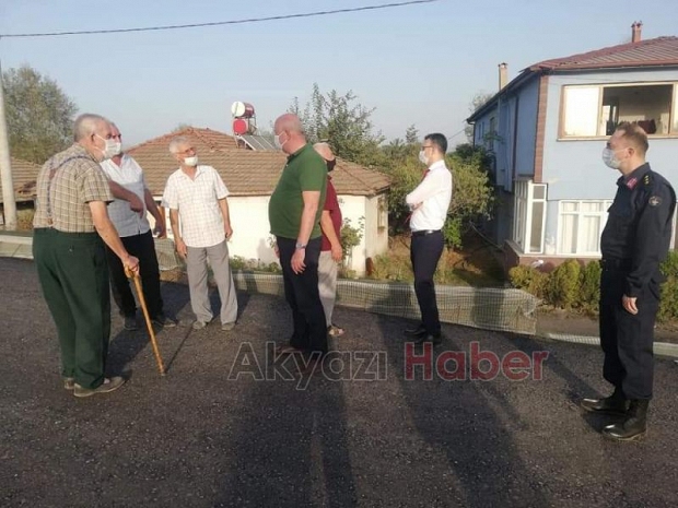 Kaymakam ve AZO Başkanı sorunları dinledi