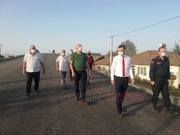 Kaymakam ve AZO Başkanı sorunları dinledi